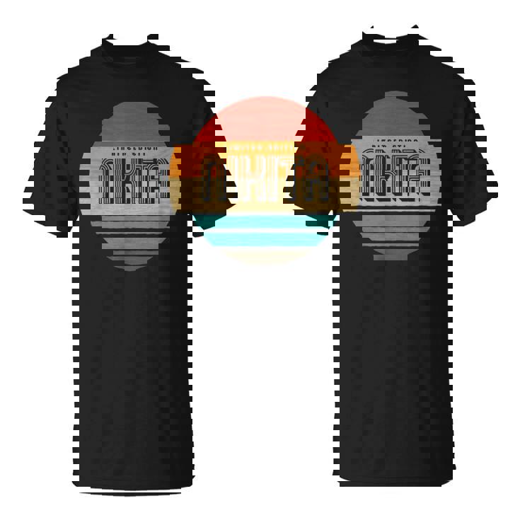 Nikita 名称 レトロ・ヴィンテージ・サンセット 限定版 Tシャツ