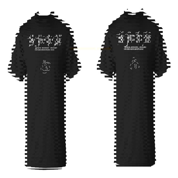 No Jiro No Life ノージロー ノーライフ シンプル 面白い ニンニク ジロリアン ラオタ ラーメン二郎 Tシャツ
