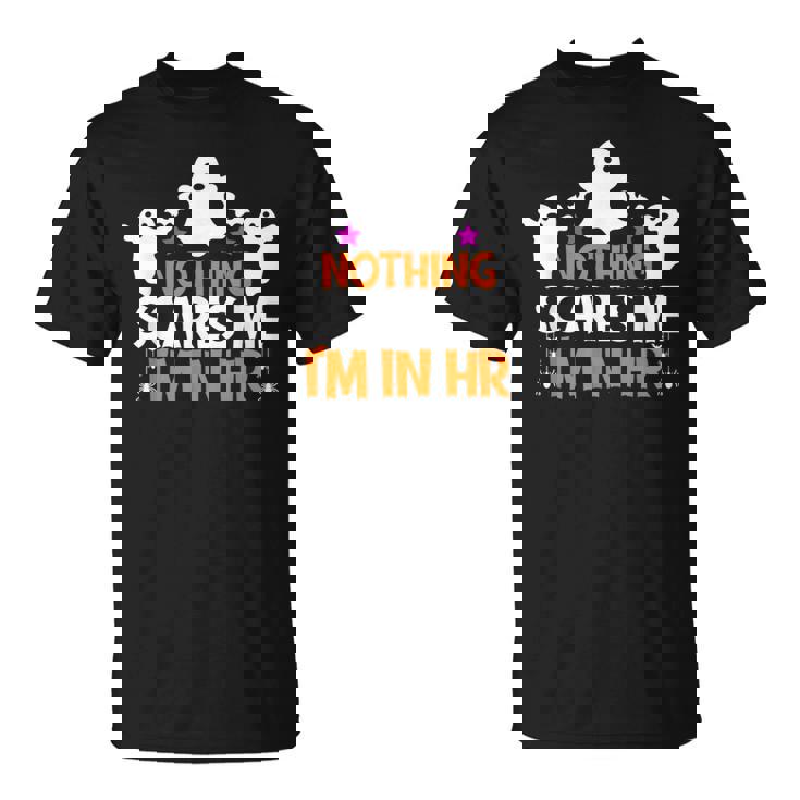 Nothingcares Me I'm In Hr ハロウィン 人事 Tシャツ