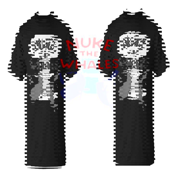 Nuke The Whales Lisa Nelson シャツ Tシャツ