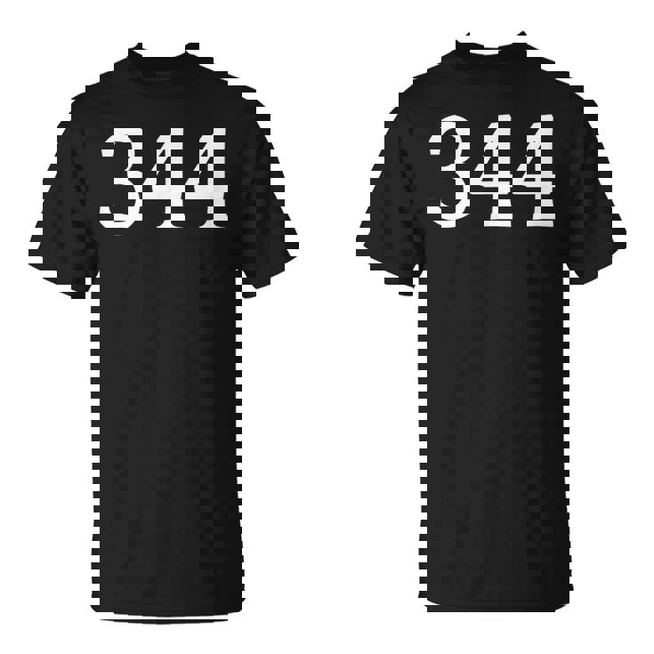 Number 344 、 Jerseyports Birthday Tシャツ