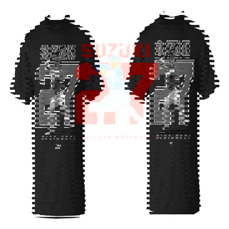 Number And Portraiteiyauzuki Chicago Mlbpa Tシャツ