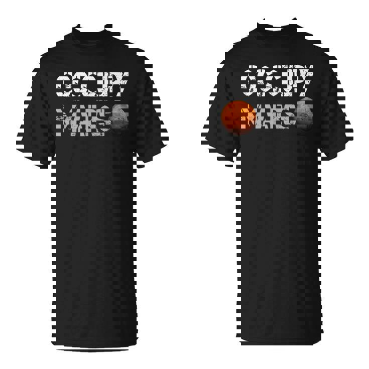 Occupy Mars シャツ Tシャツ
