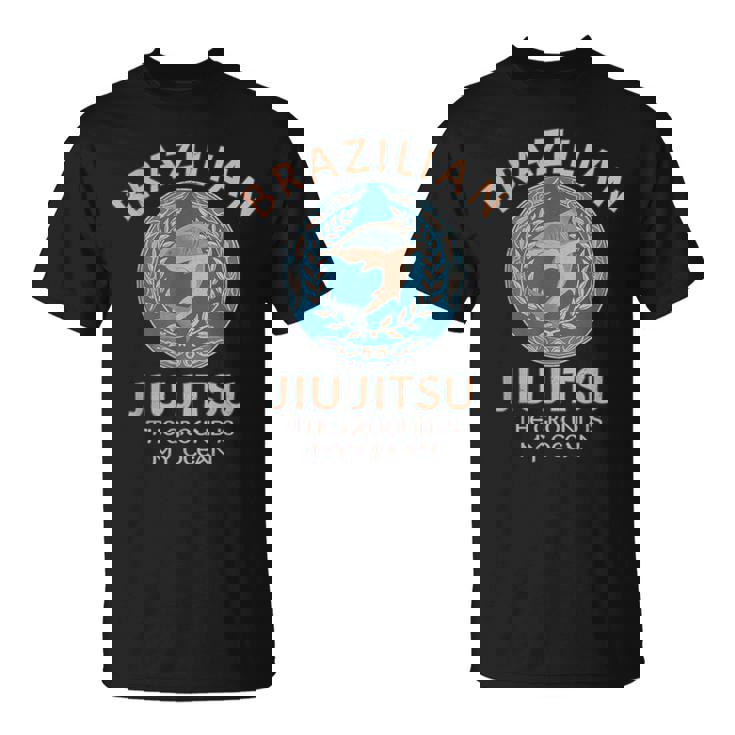 Oceanhark ブラジリアン柔術 総合格闘技 ブラジリアン柔術 Tシャツ