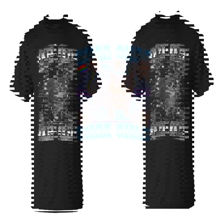 Oiia Oiia Cat スピニング キャット ミーム ファニー トレンディ キャット 長袖tシャツ Tシャツ