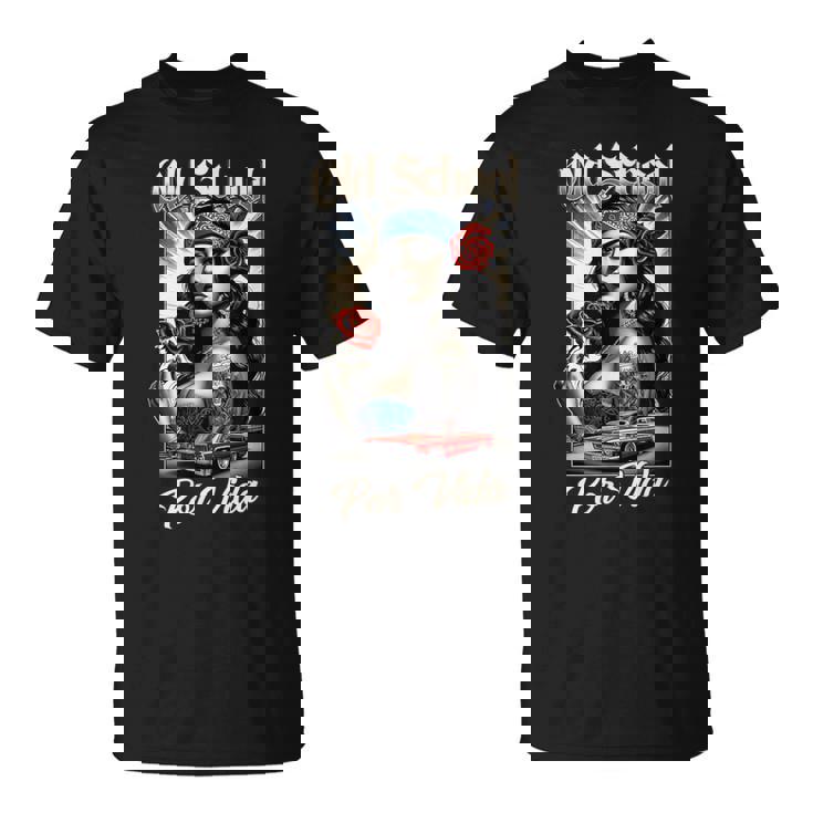 Oldchool Porida ローライダー チカーノ チョロアート Usa Tシャツ