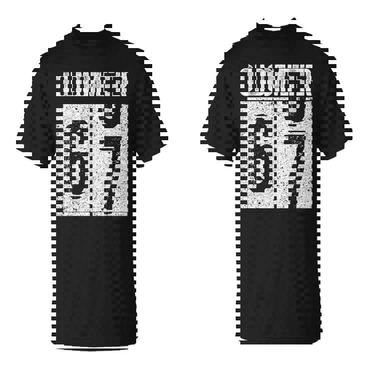 Oldometer 67 67歳の誕生日ギフトシャツ Tシャツ