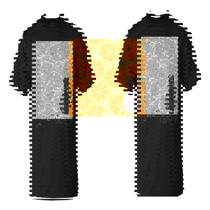 Orange Cat Tシャツ