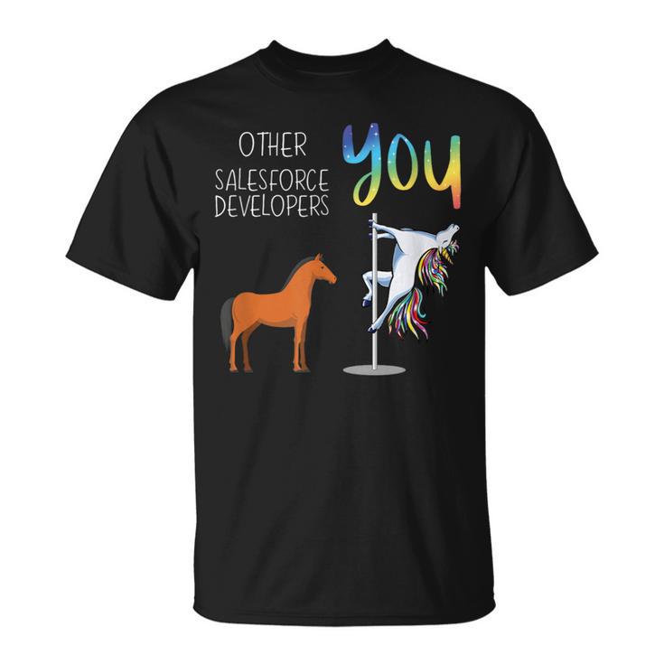 Otros Desarrolladores Dealesforce You Camiseta unisex
