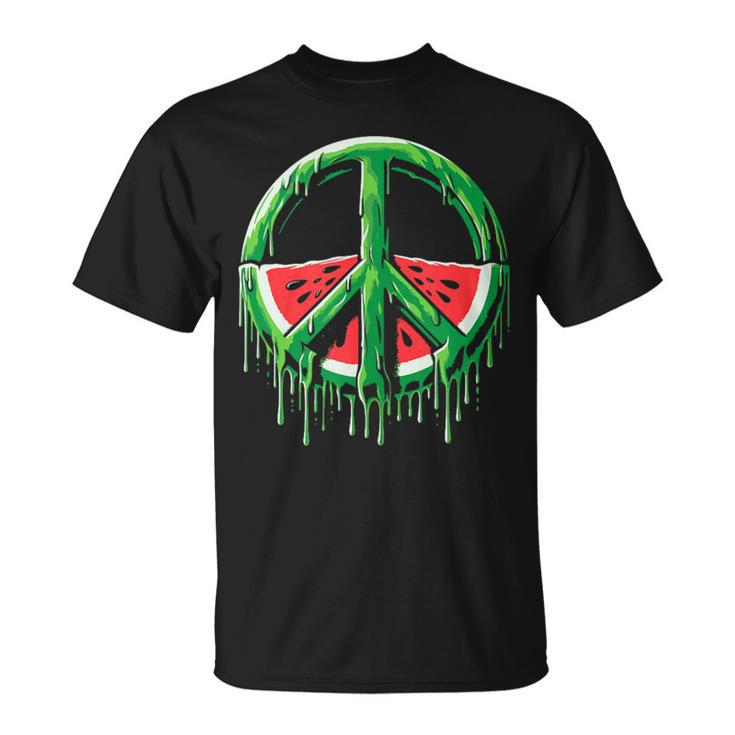 Palestine Watermelon Palestine Peace Watermelon Palestine Camiseta unisex