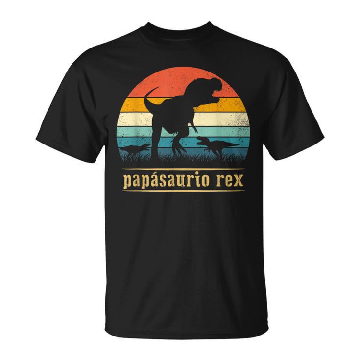 Papá-Saurio Rex Divertido Dinosaurio Día Del Padre Regalo Camiseta unisex