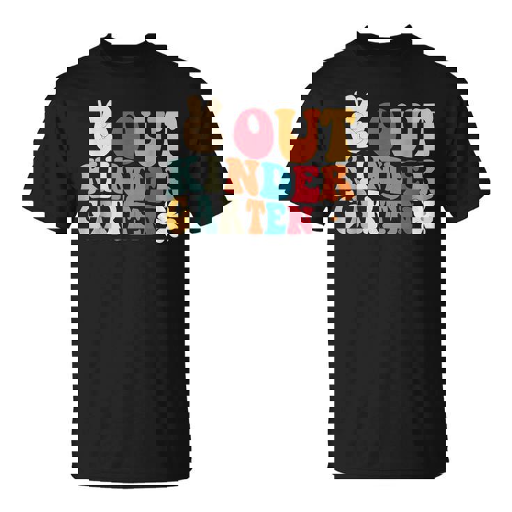 Peace Out 幼稚園 卒業 ピースアウト 幼稚園 Tシャツ