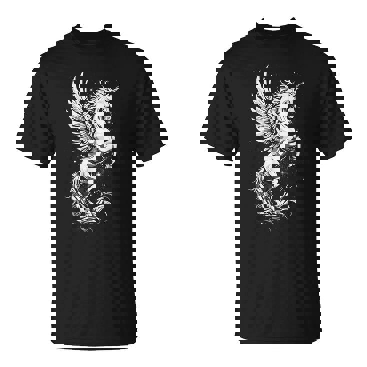 Pegasus ファニーグラフィックtシャツ Tシャツ