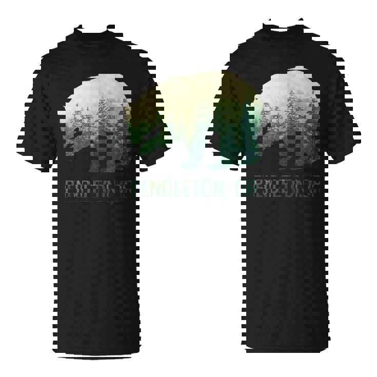 Pendleton Beartate Of Oregon Pacific Nw 野生動物 Tシャツ