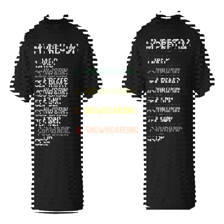 Perfect Day スノーボード シャツ メンズ ボーイズ ティーン スノボ Tシャツ