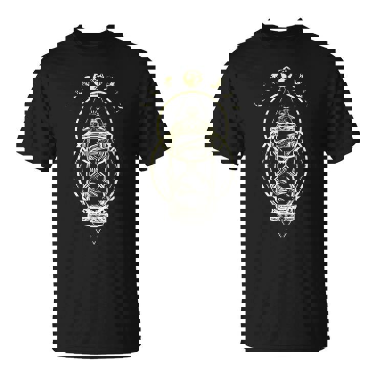 Phases Of The Moon シャツ タトゥースタイル 砂時計tシャツ Tシャツ