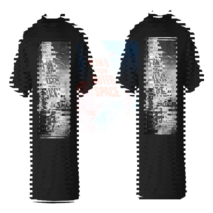 Plan 9 From Outerpace 映画ポスターシャツ ヴィンテージフィルムtシャツ Tシャツ