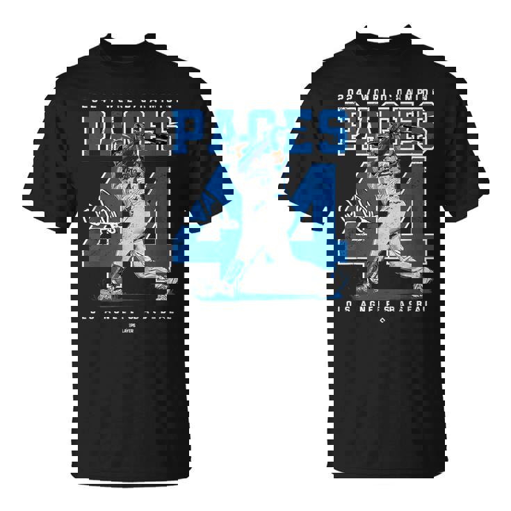 Player Number 2024 World Champion Andy Pages Mlbpa Tシャツ