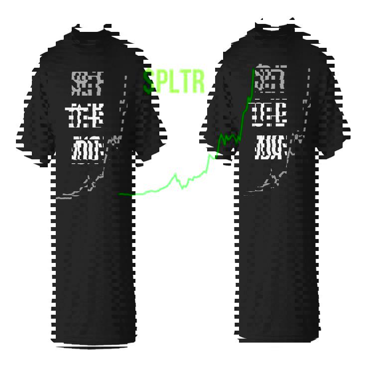 Pltr トゥザムーンストックティッカー Wsb 面白いミーム Tシャツ