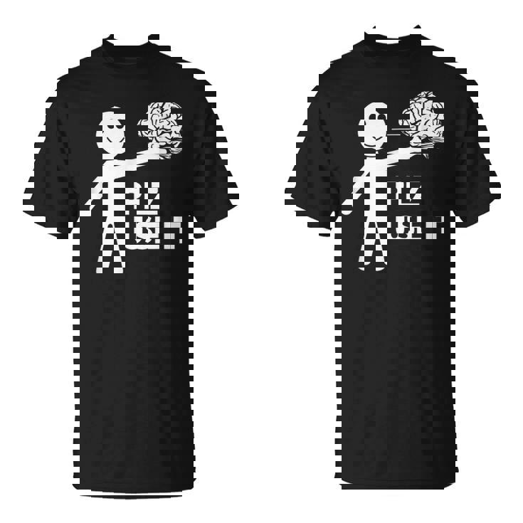 Plz Use Itarcatic Use Your Brain Cynicalays Tシャツ