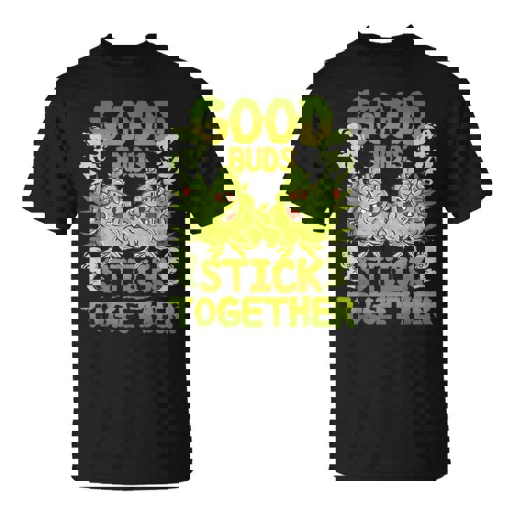 Pot Lovers マリファナ Good Budstick Together Cannabis Weed Tシャツ