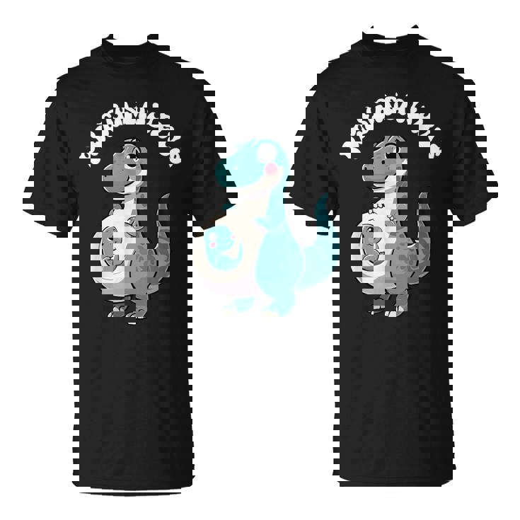 Pregasaurus Rex De Grossesse Pour Enceinte Est 2025 T-Shirt