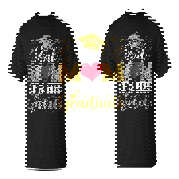 Proud Mom Of A Class Of 2025 Graduate 2025 Senior Mom T-Shirt