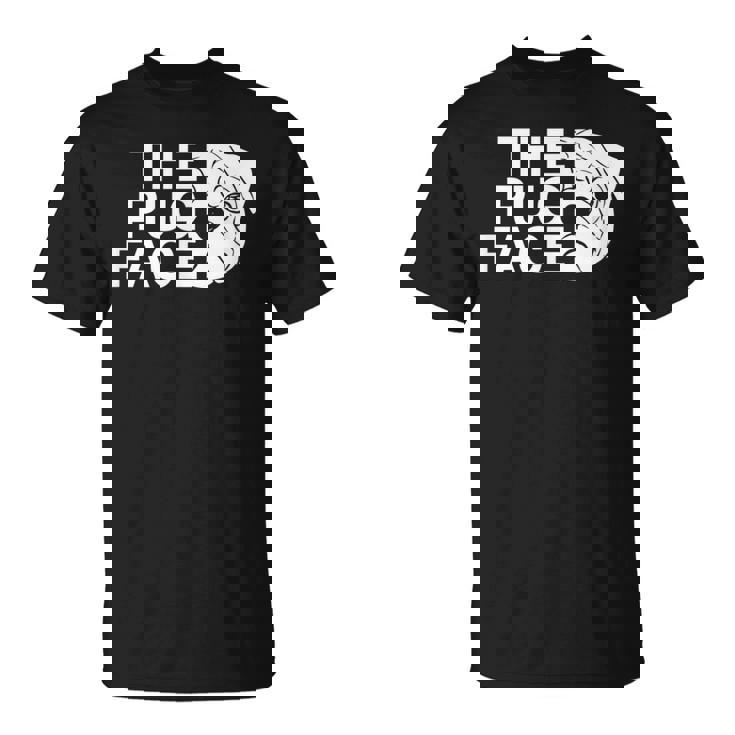 The Pug Face Tシャツ