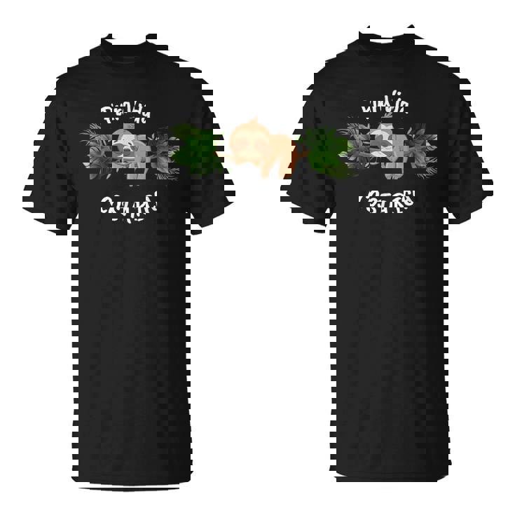 Puraida コスタリカ ナマケモノ リラックス Tシャツ