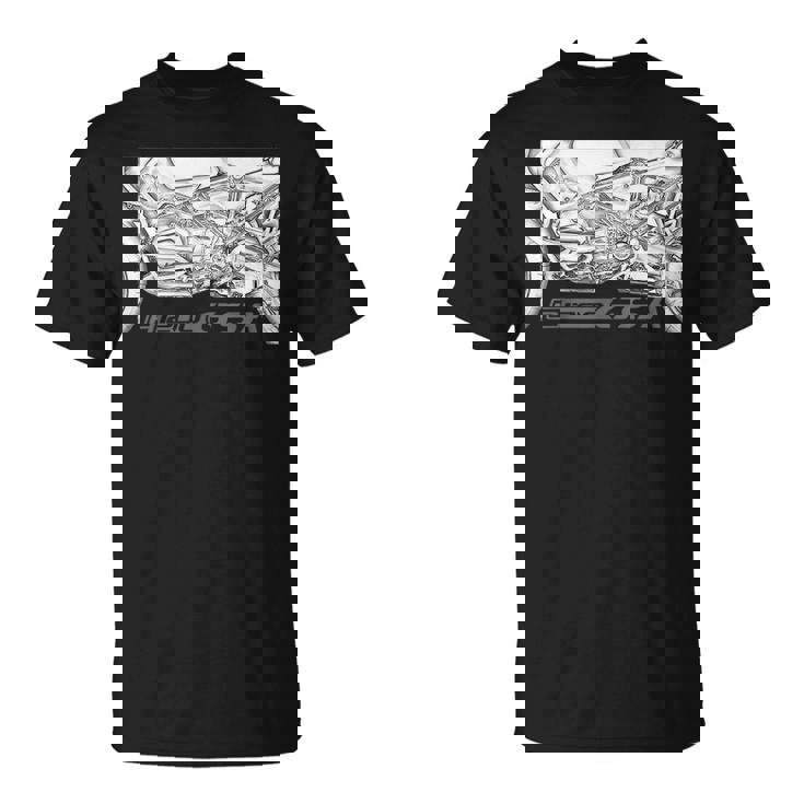 R 1200 Gsa ヴィンテージバイク アドベンチャー オートバイ Tシャツ