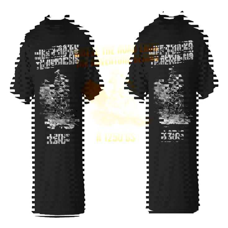 R 1250 Gs アドベンチャー バイク Tシャツ