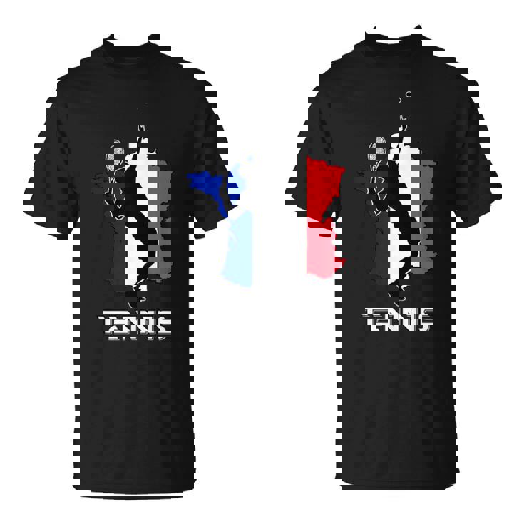 Racketports Coach フランス国旗 チーム フランス テニス Tシャツ