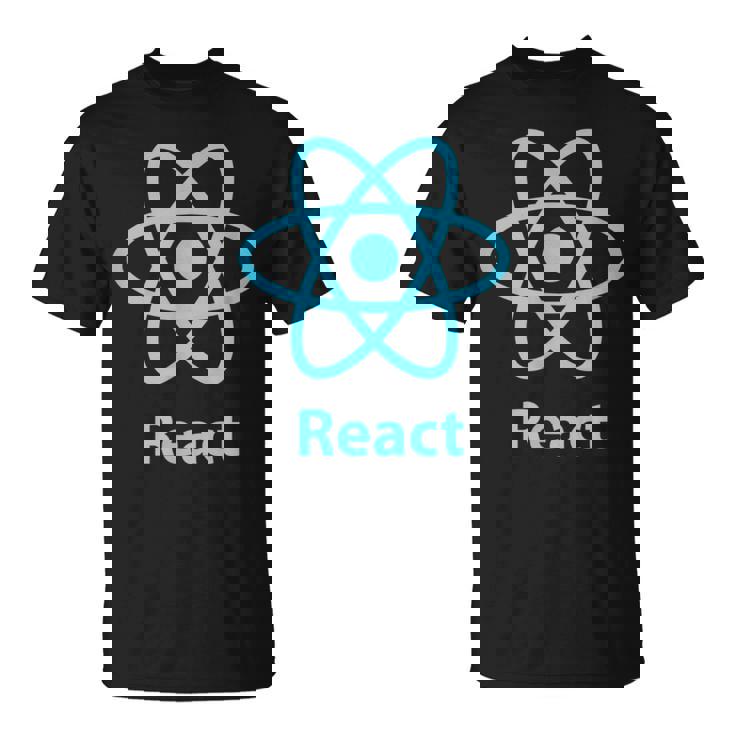 Reactjs ReactJs 公式ロゴ Javascript フレームワーク Tシャツ