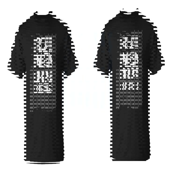 Real Drive Diesels 面白いディーゼル メカニック Usa トラッカー Tシャツ