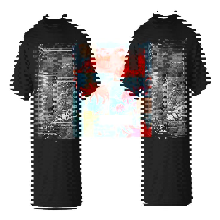 Redpider Lily の 曼珠沙華 で 日本のヴィンテージ の 美的スタイルのコラージュ Tシャツ