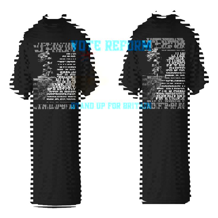Reform Uk 商品 Tシャツ