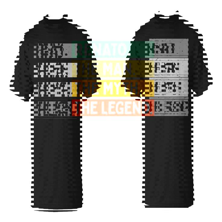Renato The Man The Myth The Legendおかしな名言 Tシャツ
