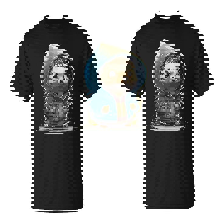 Retro Hedgehog レトロハリネズミ Tシャツ