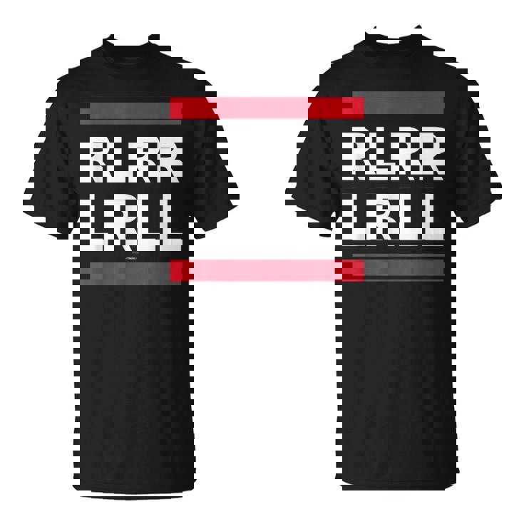 Rlrr Lrll シングルパラディドルドラム ルーディメント Tシャツ