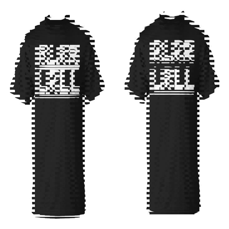 Rlrr Lrll ドラマー パラディドル ミュージシャン Rlrlrll Tシャツ