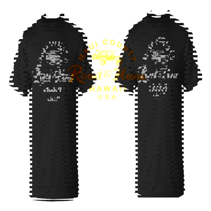 Road To Hana Maui ハワイ ヴィンテージ ハワイアン Tシャツ