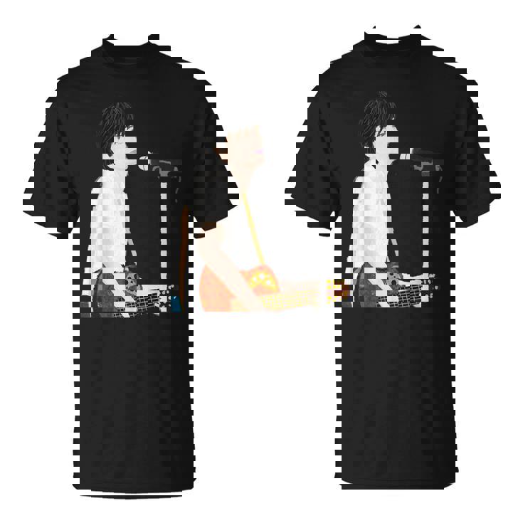 Rocker Old Rookie Original Illustration Bandman Rock Tシャツ