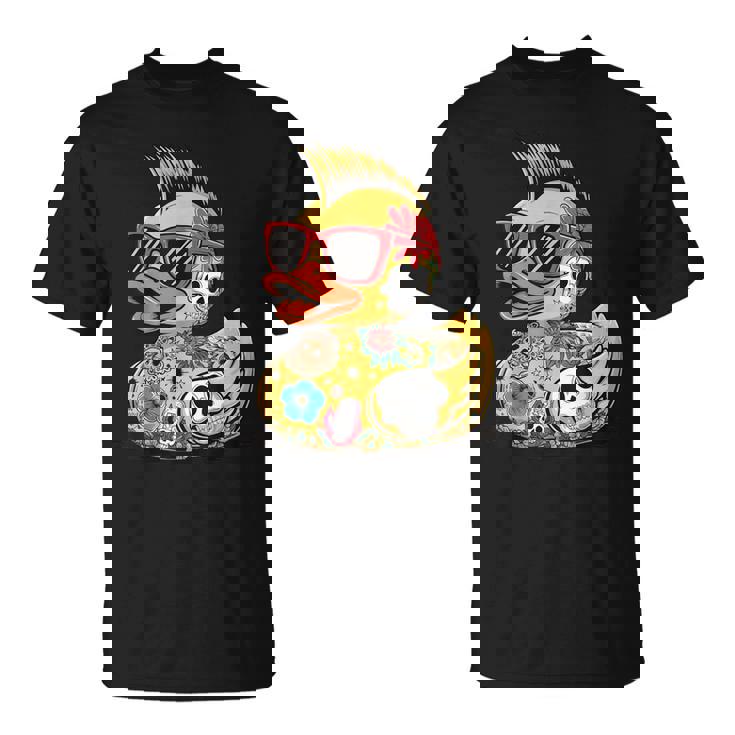 Rubber Duck Punk Heavy Metal T-Shirt Rubber Duck Punk Heavy Metal T-Shirt