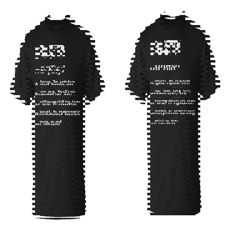 Rusty ネームシャツ Tシャツ