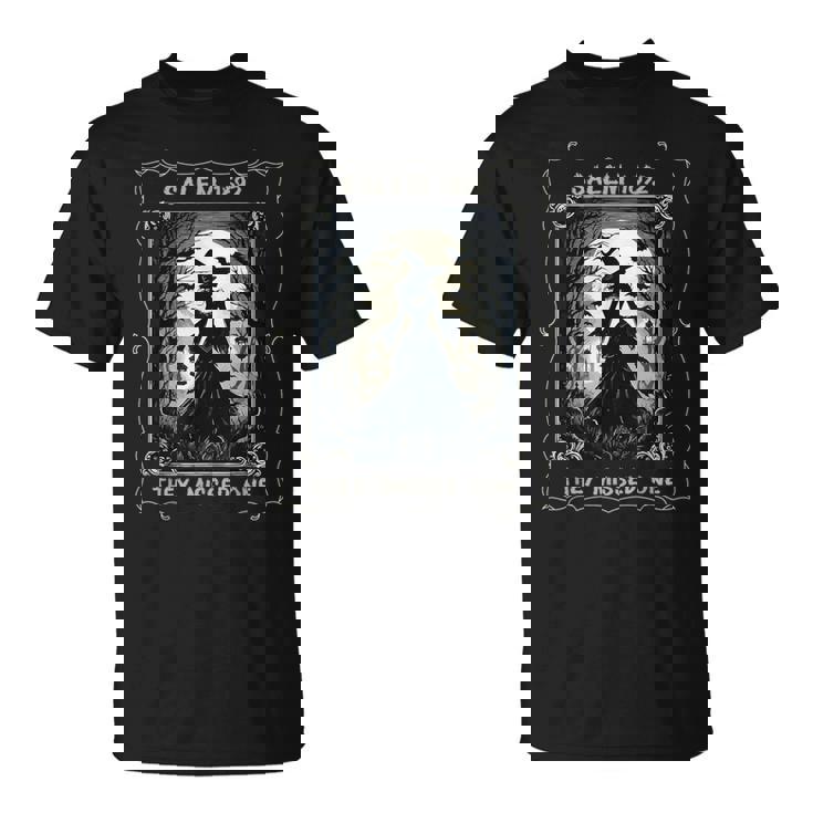 Salem 1692 They Missed One Witch Tarot Card ハロウィンtシャツ Tシャツ