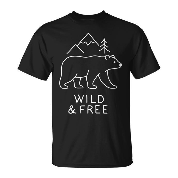 Salvaje Y Libertad Camiseta unisex