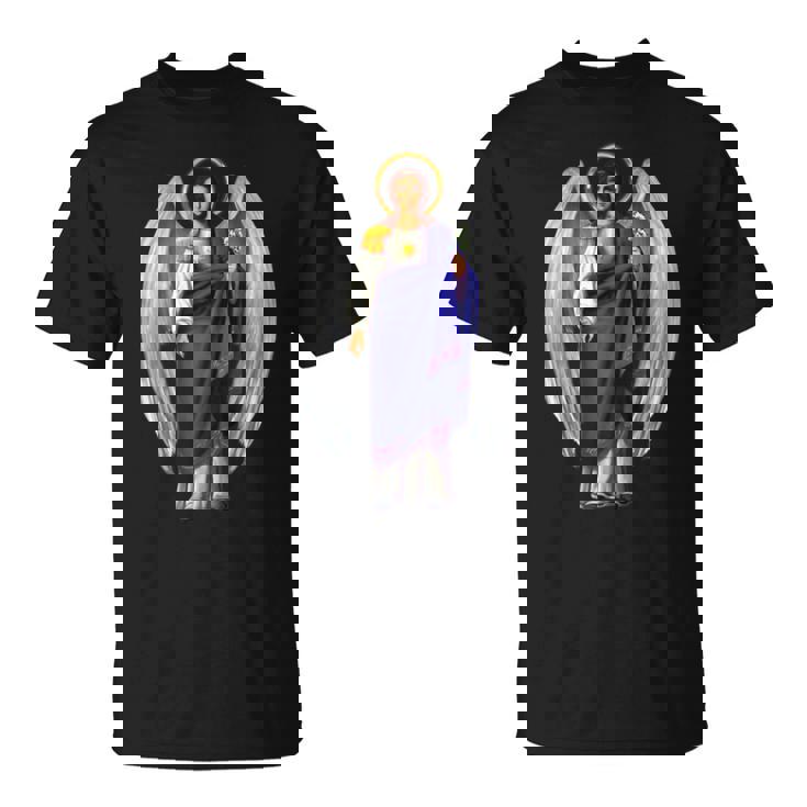 San Gabriel Arcangel In Mangas Camiseta unisex