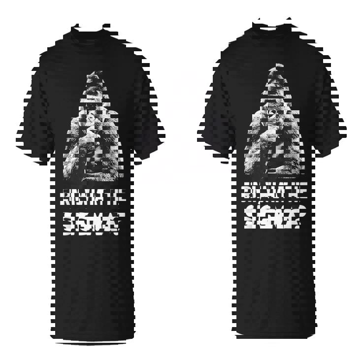 Sarcastic Humor Meme Erm What Theigma Ironic Meme Tシャツ