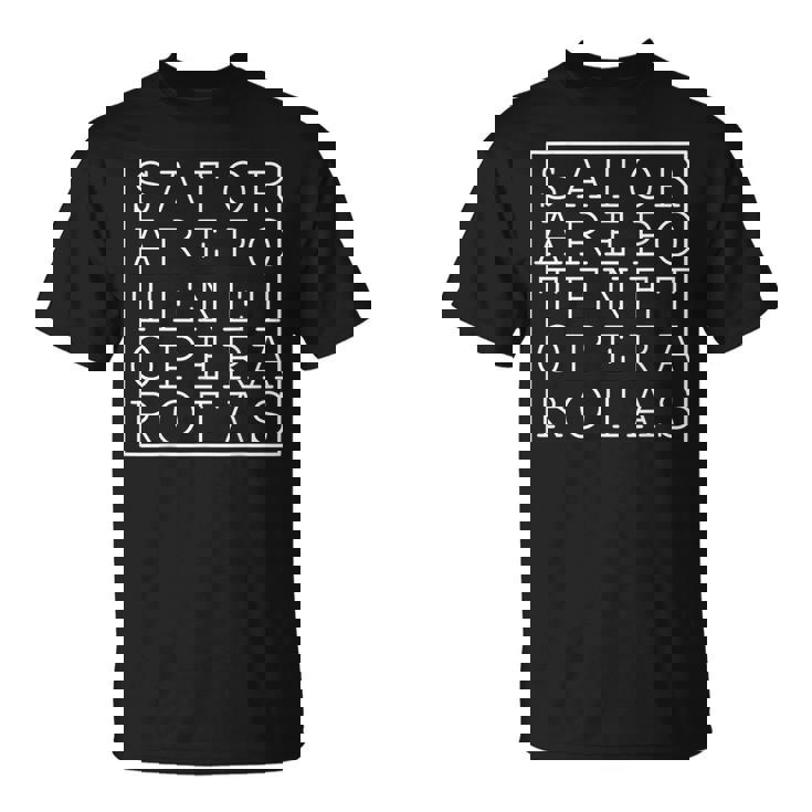 Satorquare アレポ テネット オペラ ロタス Tシャツ