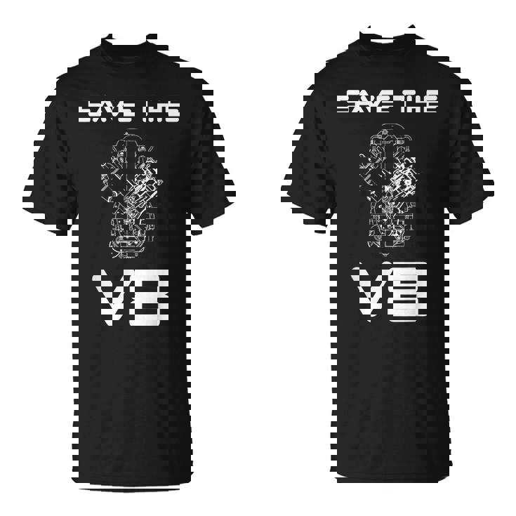 Save The8 カスタムカー マッスルカー クラシックカー オーナーメカニック Tシャツ